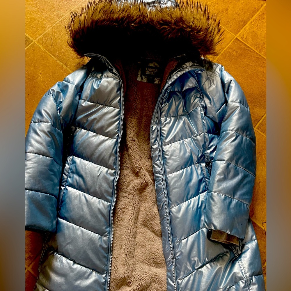Girls Lands end jacket size 10-12